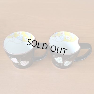 画像4: 米寿祝い 無病息災を願った縁起物ギフト 有田焼 マグカップ ペア 六瓢色彩 メッセージカード付き・米寿のし付き 木箱入り