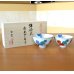 画像2: 銀婚式 プレゼント 無病息災を願った縁起物ギフト 有田焼 夫婦茶碗 飯碗 ペア 鍋島六瓢 のし・メッセージカード付き 木箱入り (2)