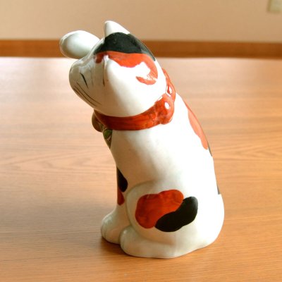 画像3: 【名入れ・名前入り】花帯唐草（青） マグカップ