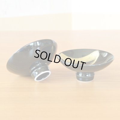 画像5: お礼の品 ギフト プレゼント 退職 栄転 転勤 卒業 感謝をこめて カード付き 酒器セット 有田焼 徳利１個 平盃２個セット 月の光 電子レンジ対応品