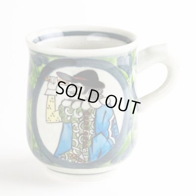 画像3: 退職祝い プレゼント 男性 マグカップ コーヒーカップ 感謝を込めた木箱入りギフト 有田焼 円左エ門窯 南蛮人 緑