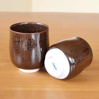 画像4: 【名入れ・名前入り】内外辰砂 マグカップ（馬場真右エ門窯/木箱付）