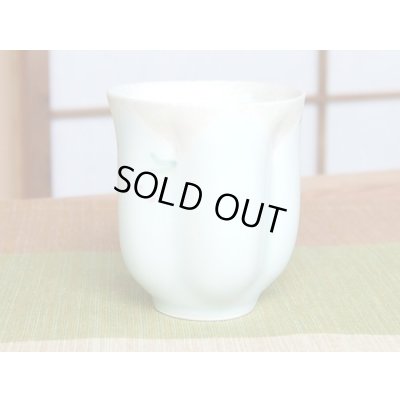 画像3: 華の舞（薄緑） 桜湯呑（木箱入）