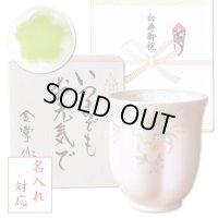 お礼の品 ギフト プレゼント 退職 栄転 転勤 卒業 感謝をこめて カード付き ビールカップ 陶器 有田焼 星夢シルバー ロングカップ ギフト箱入り